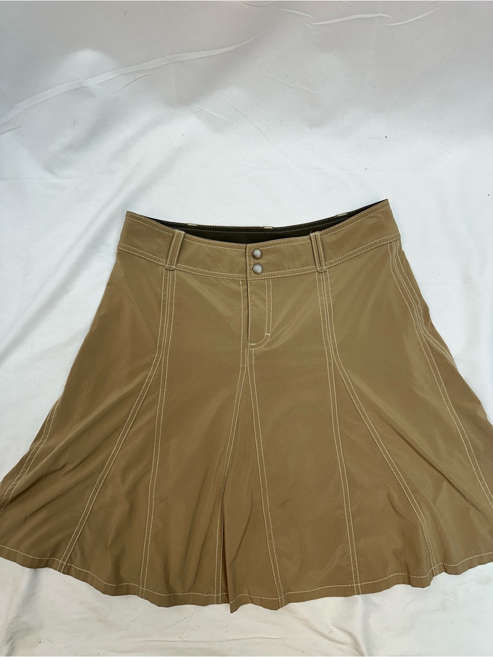 Athleta Tan Brown Women's Flare Skort 8